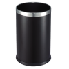 Coș de gunoi fără capac pentru birou, negru – 9L – SMH9405AB2023
