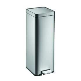 Cos De Gunoi cu capac si pedala, 20L, Argintiu, SMH8248-SJ20